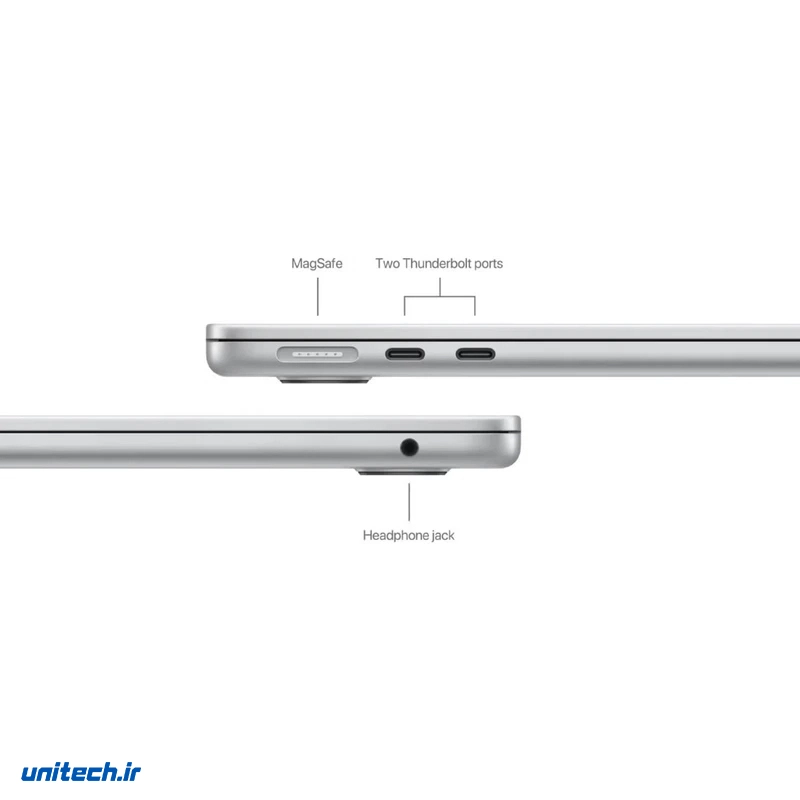 لپ تاپ 13.6 اینچی اپل مدل MacBook Air MW133 2025 M416GB RAM512GB SSD5